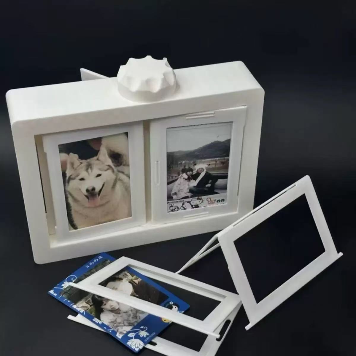 Polaroid Photo Album - Album photo rotatif Polaroid, cadre photo