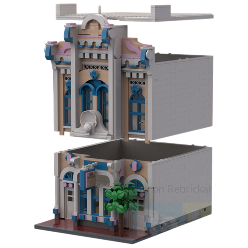 Vintage Collectible Toy Store - Magasin de Bonbons Fantaisie MOC Blocs