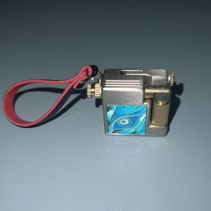 Vintage Collectible Lighters - Briquet vintage en métal avec meule,