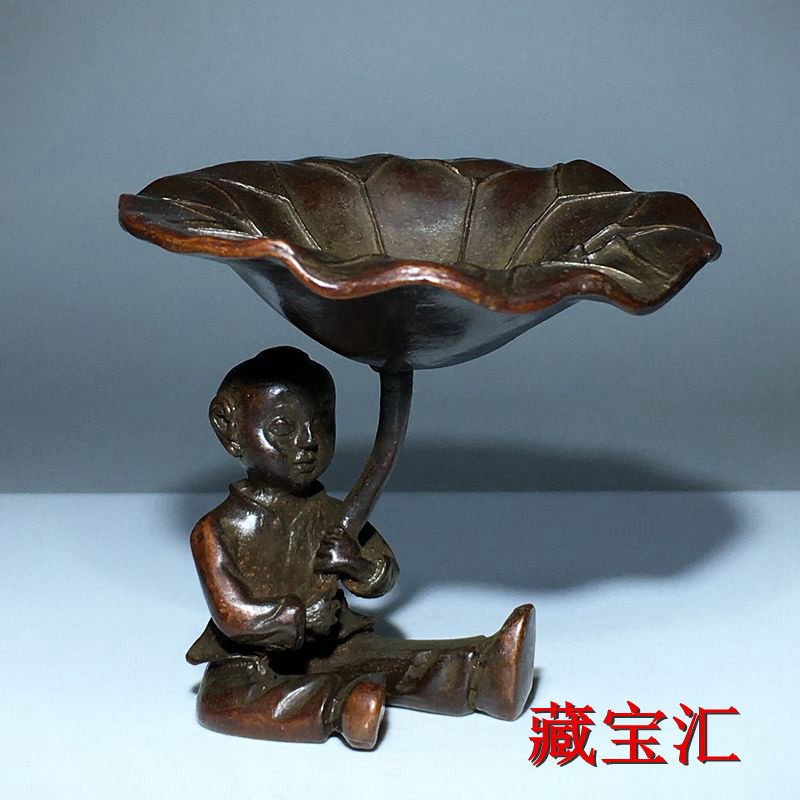 Vintage And Collectible Items - Statue de enfant en bronze vintage