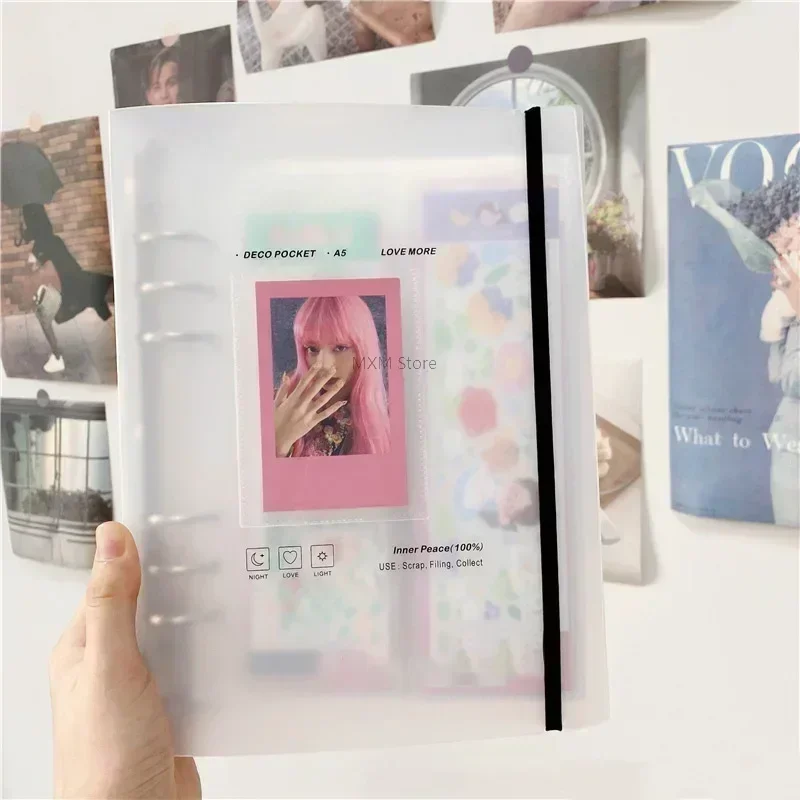 Polaroid Photo Album - Classeur A5, porte-cartes Photo Kpop, Album