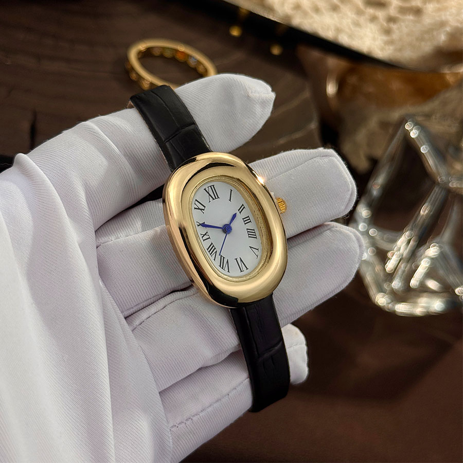 Montre à Quartz ovale pour bai - Vintage Watch Crystal avis et prix