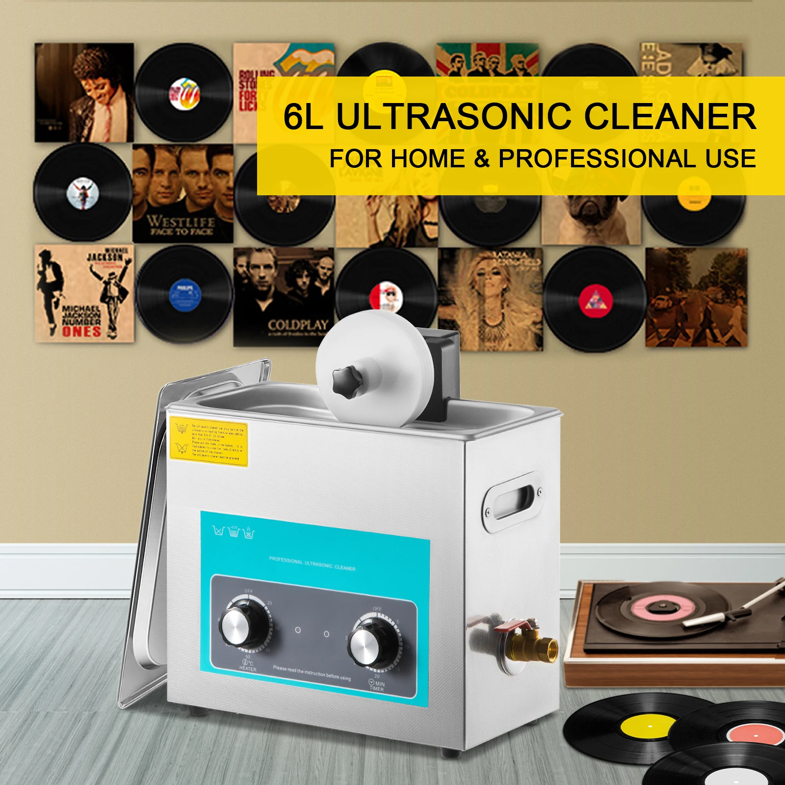 SIHAO 6L nettoyeur de disque v - Vinyl Record Cleaner avis et prix