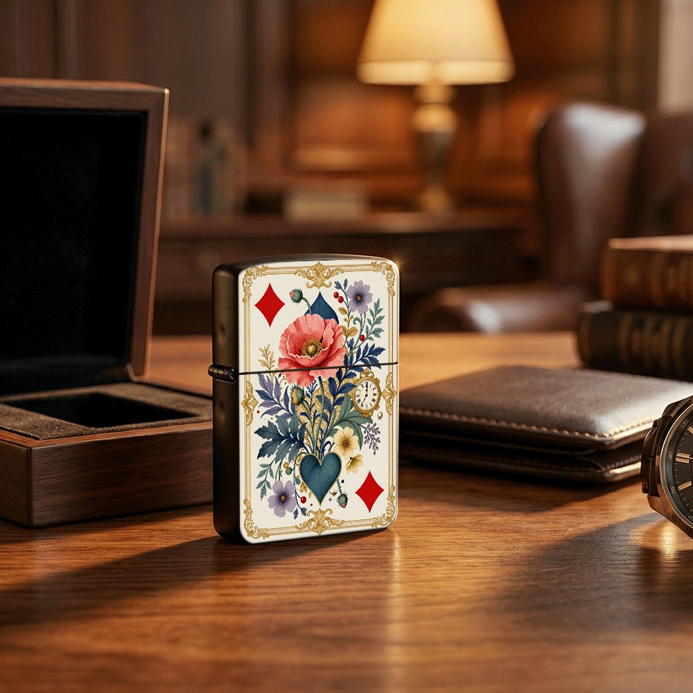 Briquet vintage style carte de - Vintage Collectible Playing Cards avis et prix