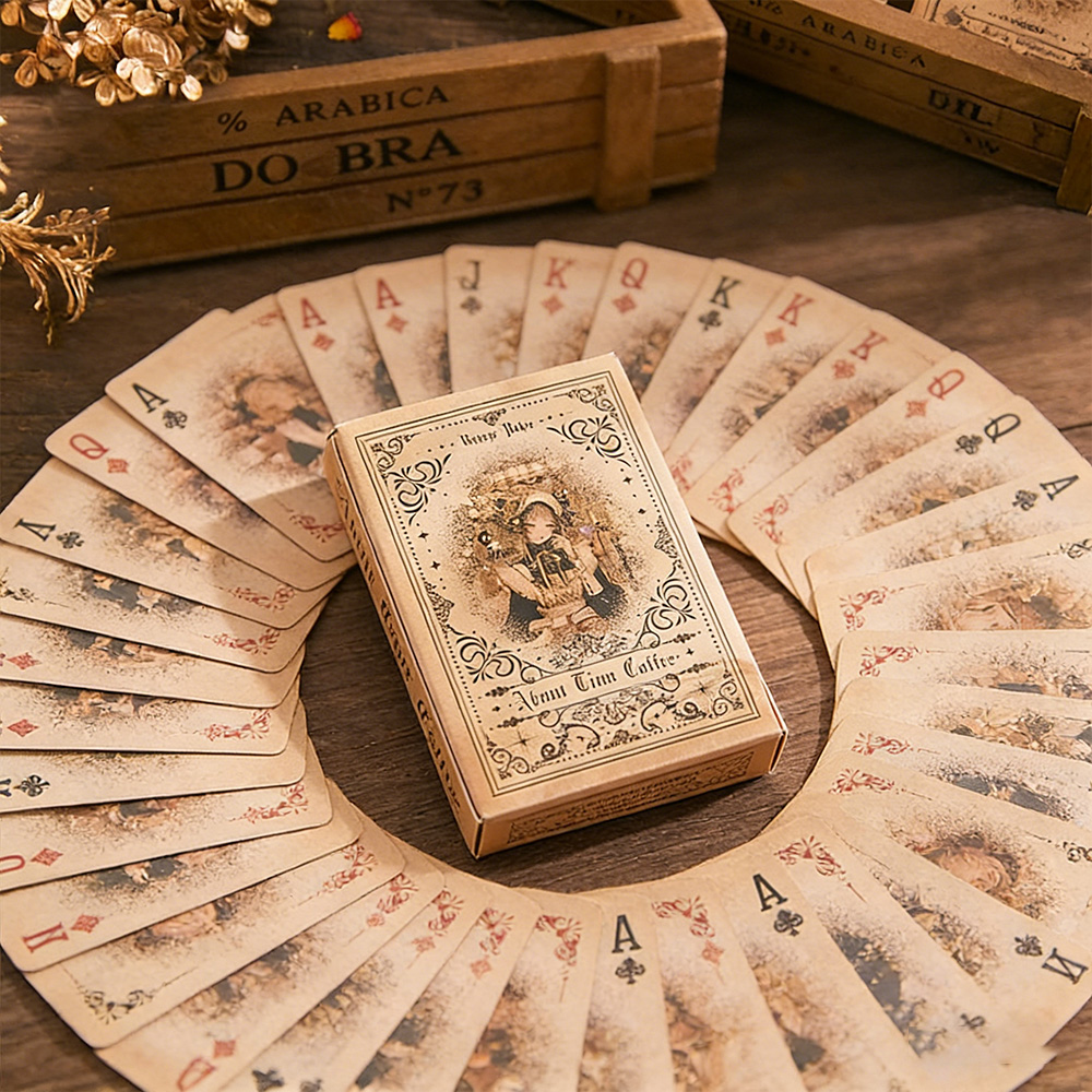 Jeu de cartes vintage sur le t - Vintage Collectible Playing Cards avis et prix