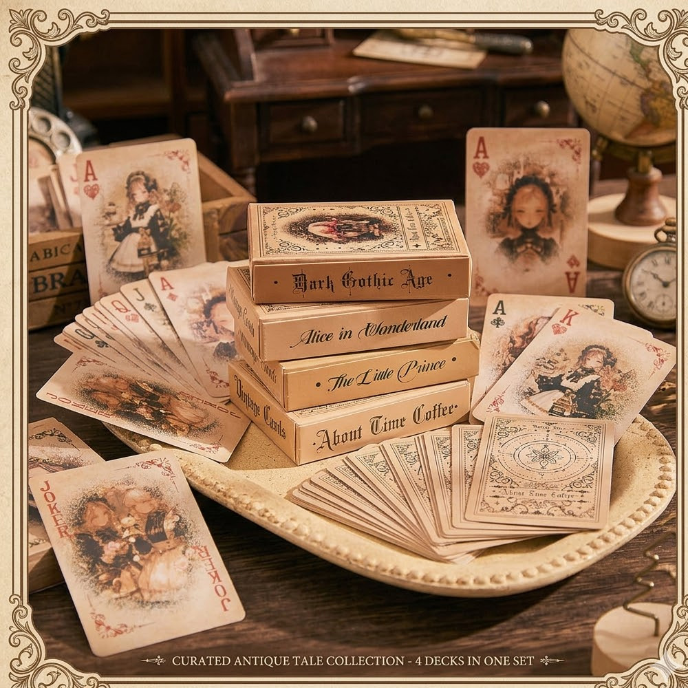 Jeu de cartes vintage sur le t - Vintage Collectible Playing Cards avis et prix