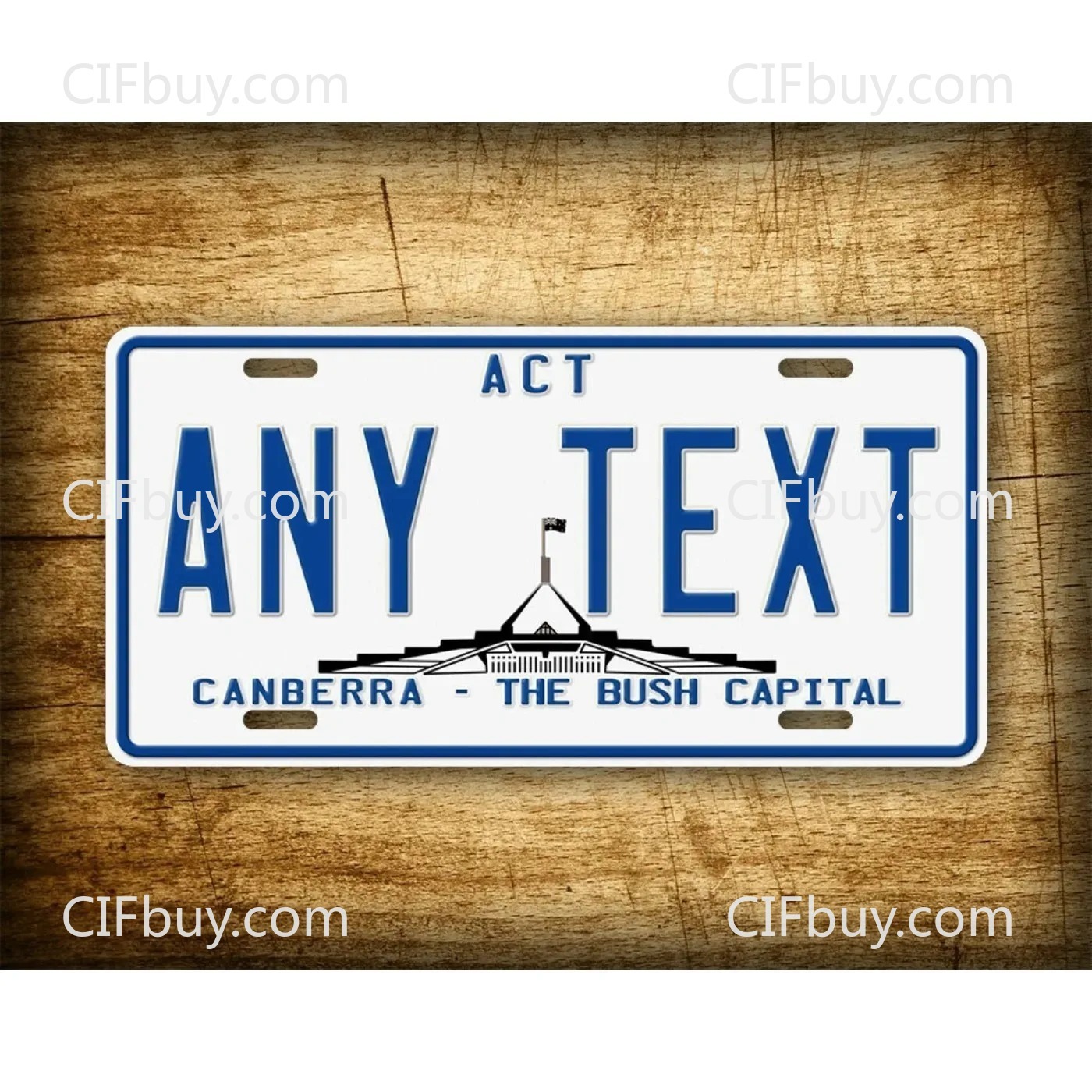 [2D Plat] Plaque en aluminium  - Canberra Vintage & Collectible Centre Reviews avis et prix