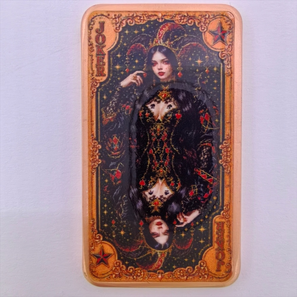 Barre de cuivre fine .999 de 1 - Vintage Collectible Playing Cards avis et prix
