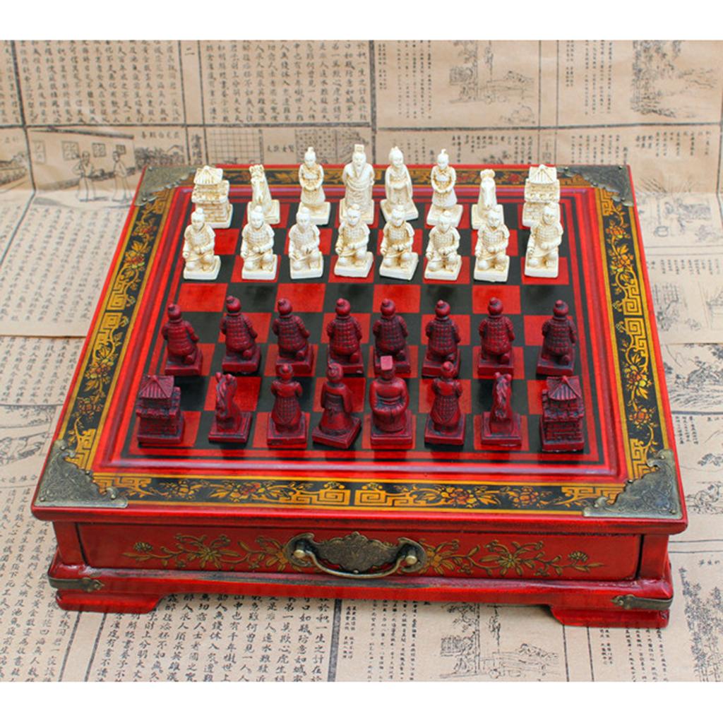 Jeu d'échecs chinois vintage e - Vintage Collectible Board Games avis et prix