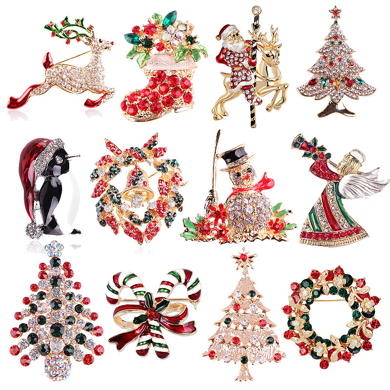 Collection de Broches de Noël  - Vintage Collectible Clothing avis et prix
