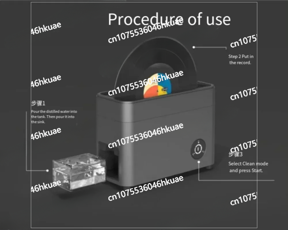 Nettoyeur de disques vinyles à - Vinyl Record Cleaner avis et prix
